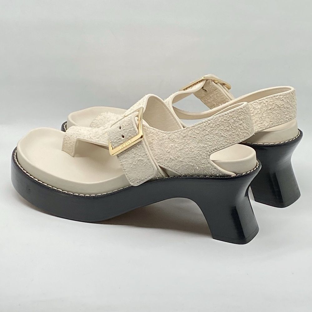 Loewe Ease heel suede sandal size 41 - Picture 7 of 15